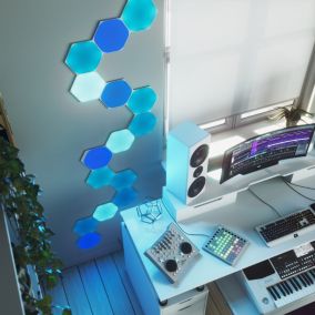 Kit de démarrage Nanoleaf Shapes hexagones 15 panneaux LED