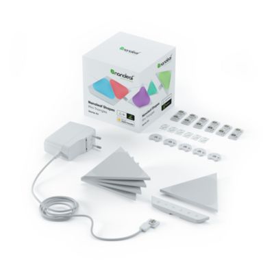 Nanoleaf Shapes Triangle Kit de Démarrage, 9 Panneaux Lumineux LED