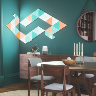 Kit de démarrage Nanoleaf Shapes triangles 15 panneaux LED