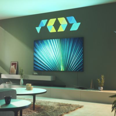 Kit de démarrage Nanoleaf Shapes triangles 15 panneaux LED