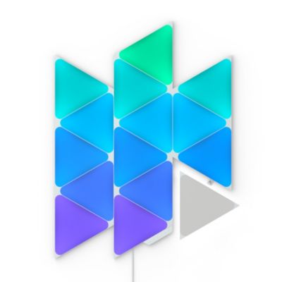 Kit de démarrage Nanoleaf Shapes triangles 15 panneaux LED