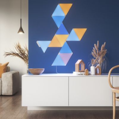 Kit de démarrage Nanoleaf Shapes triangles 15 panneaux LED