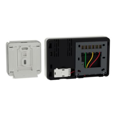 Kit de démarrage thermostat connecté pour chaudière Schneider Electric Wiser blanc