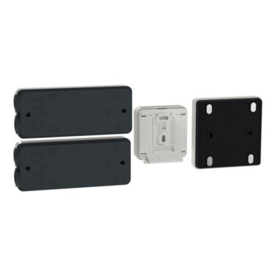 Kit de démarrage thermostat connecté pour radiateur électrique Schneider Electric Wiser blanc