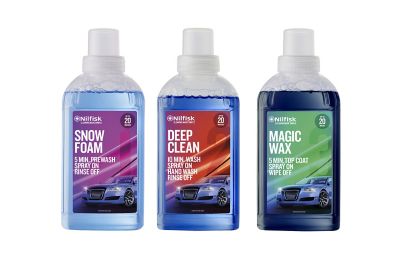 Kit de détergents Nilfisk pour voiture