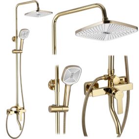 Kit de douche REA Colonne de douche Argus gold