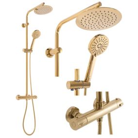 Kit de douche REA Colonne de douche Bliss gold