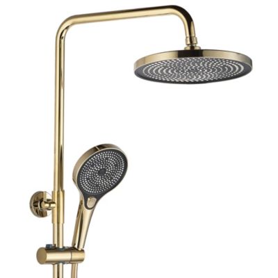 Kit De Douche Rea Rebel Gold 17X25X135,5Cm