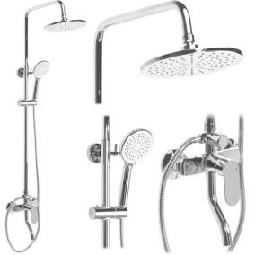 Kit de douche REA Salton Chrome