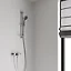 Kit de douche sans robinetterie avec douchette 3 jets + flexible + barre réglable Grohe Vitalio