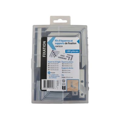 Kit de fixation avec 36 équerres et 144 vis Acbat