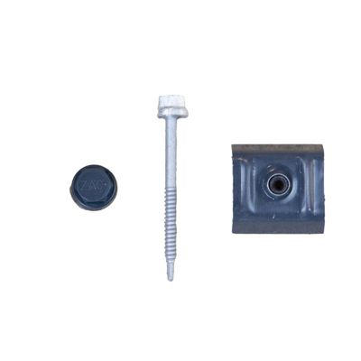 Kit De Fixation Bois Pour Bac Acier Sec 3.45.1000 Rouge / Brun Ral 8012 ...