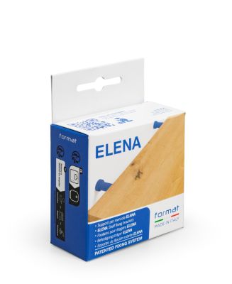 Kit de fixation Elena pour étagères murales
