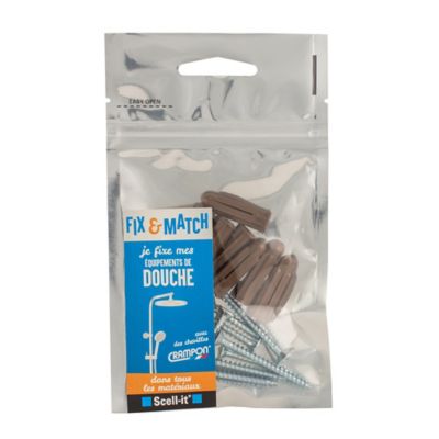 Kit de fixation équipement de douche Scell-It "Je fixe"