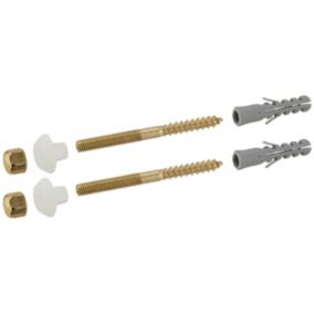 Kit de fixation goujons pour WC, 6 x 70 mm