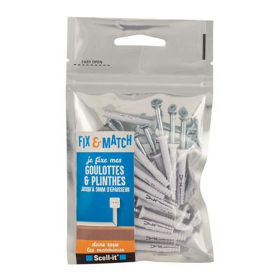 Kit de fixation goulottes plinthes Scell-It "Je fixe"