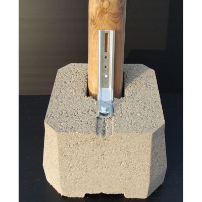 Kit de fixation pour plots béton Blooma