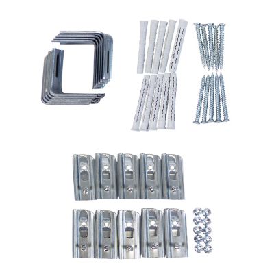 Kit de fixation pour pose en applique de fenêtre et porte fenêtre 100-120 mm