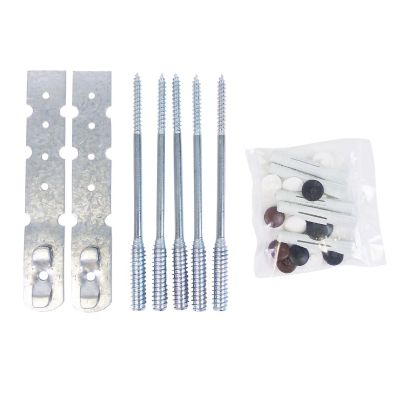 Kit de fixation pour pose en rénovation de fenêtre et porte fenêtre pvc