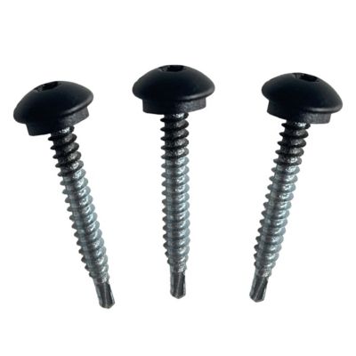 Kit de fixations pour bardage Le Profileur Français 4.8X38 mm coloris noir mat