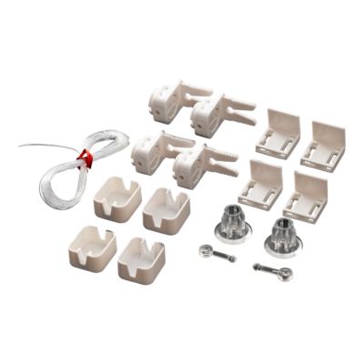 Kit de guidage latéral de store enrouleur tansparent