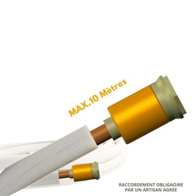 Kit de liaison 10 m prêt à poser Yuzu (mise en service incluse)