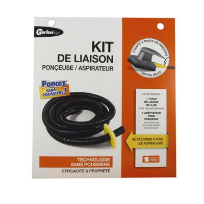 Kit de liaison cale aspirateur / ponceuse Gerlon