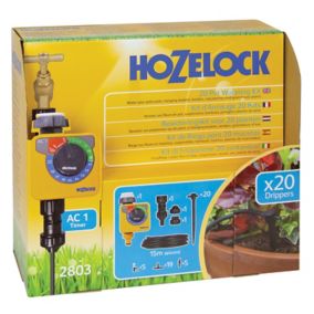 Kit de micro-irrigation Hozelock pour 20 pots