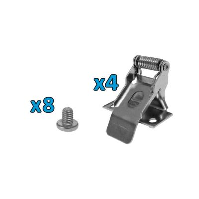 Kit De Montage Encastré Pour Panneau Led À Ressort , Cadre Métallique 600X600 Mm Pour Faux Plafonds Standard