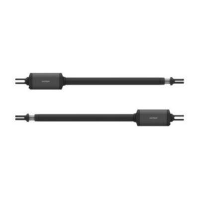 Kit de motorisation télescopique à vérins pour portail à battants Styrka 310 Avidsen noir