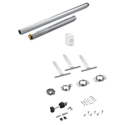 Kit de motorisation volet roulant fenêtre MS 1700 – Filaire - Somfy - Kit universel et tout-en-un - Compatible tous coffres