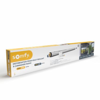 Kit de motorisation volet roulant fenêtre RMS 1700 – Radio io-homecontrol® - Somfy - Kit tout-en-un - Gagnez en confort - Compatible tous coffres