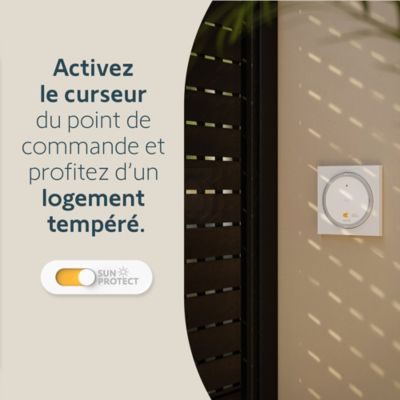 Kit de motorisation volet roulant porte-fenêtre RMS 2600 – Radio io-homecontrol® - Somfy - Kit universel - Compatible tous coffres