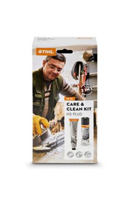 Kit de nettoyage et d'entretien Stihl Care & Clean HS Plus pour taille-haies et taille-haies sur perche