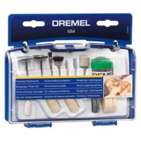 Kit de nettoyage/polissage Dremel 20 pièces