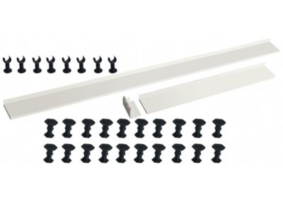 Kit de plinthes avec 15 pieds pour receveur de douche Nara blanc L.140 cm Ondee