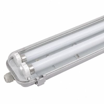 Kit de Réglette LED IP65 + 2 Tube Néon LED 120cm T8 18W - Blanc Neutre 4000K - 5500K - SILAMP