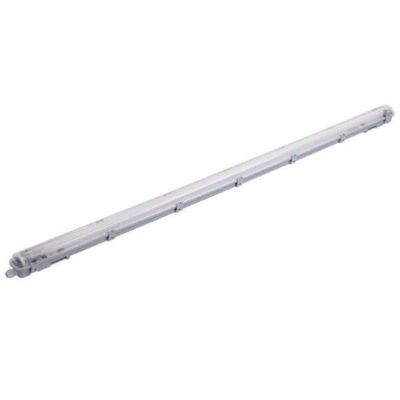 Kit de Réglette LED étanche + 1 Tube Néon LED 150cm T8 22W - Blanc Froid 6000K - 8000K - SILAMP