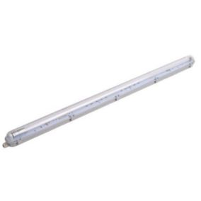 Kit de Réglette LED étanche + Tube Néon LED 120cm T8 18W - Blanc Froid 6000K - 8000K - SILAMP