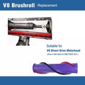 Kit de remplacement de rouleau de brosse compatible adaptée à l'aspirateur DYSON V6 V7 V8 V10 V11 (couleur : pour DYSON V10)