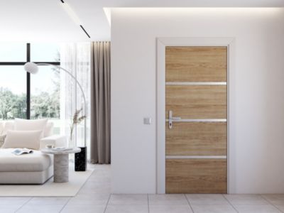 Kit de rénovation pour porte intérieur Nordlinger Pro décor chêne naturel