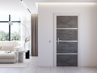Kit de rénovation pour porte intérieur Nordlinger Pro gris agate