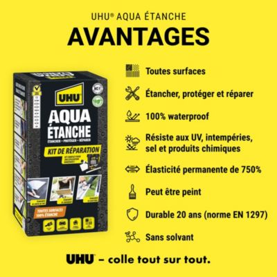 Kit de réparation Aqua étanche ultra-élastique - UHU