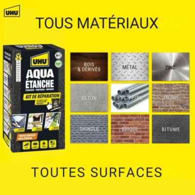 Kit de réparation Aqua étanche ultra-élastique - UHU
