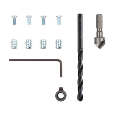 Kit de réparation charnière de caisson 11 pièces Wolfcraft 4657000
