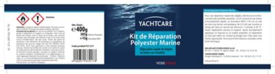 Kit de réparation marine 0,20 m² YachtCare
