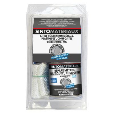 Kit de réparation métaux, plastiques et composites 270g