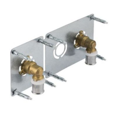 Kit de sortie de cloison 16mmx2 F1/2'' entraxe 150mm - COMISA - MU08590KT010