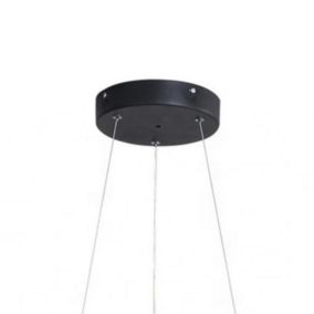 Kit de suspension pour Plafonnier - Noir - SILAMP