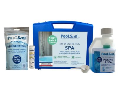 Kit de traitement sans chlore pour spa - PooLSan